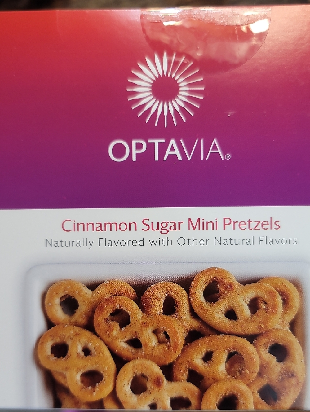 OPTAVIA Cinnamon Sugar Mini Pretzels - Cinnamon Sugar